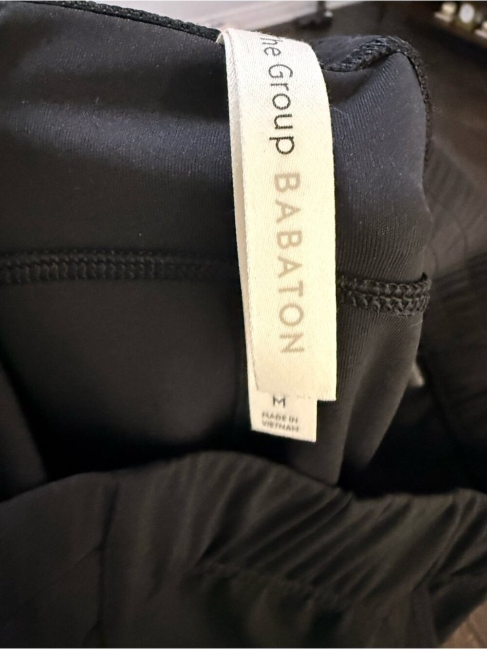 Aritzia The Group by Babaton Black Weekender Pant size M - Picture 8 of 9